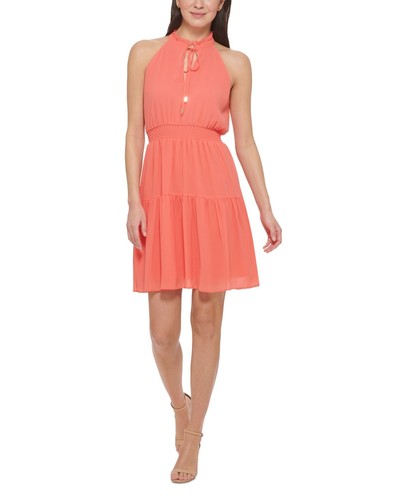 Womens tiered mini halter - mini,