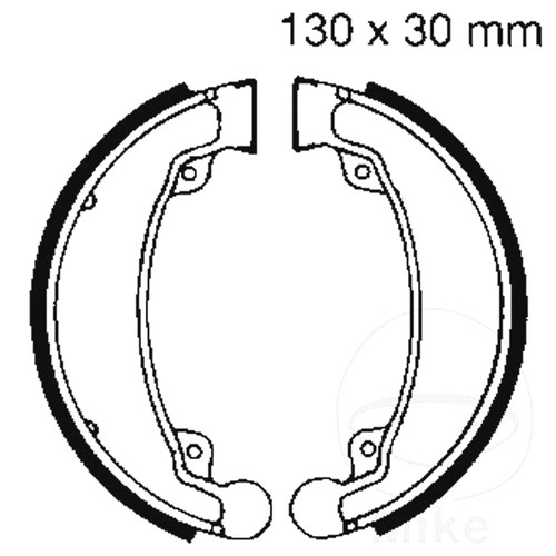 Ebc brake shoes springs - ebc,