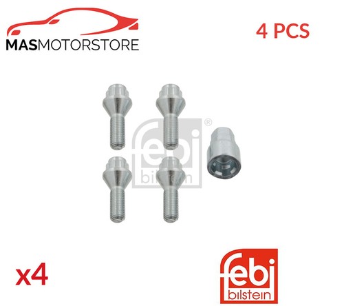 Wheel bolt nut - kit, febi