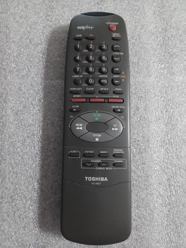 Toshiba 450t remote - vc-450t, tv