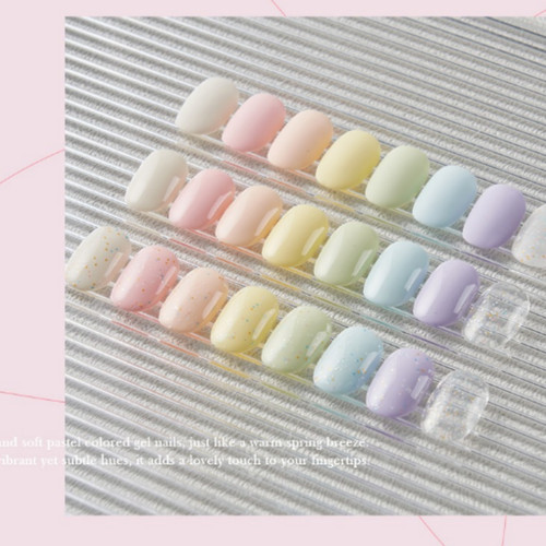 Valla cotton pastel gel polish - gel,