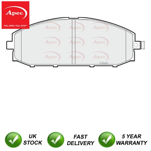 Brake pads set front - set, fits