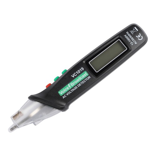 Voice broadcast voltage tester - voltage,