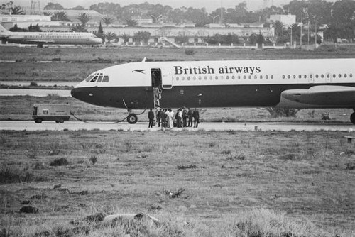 British airway airliner - british,