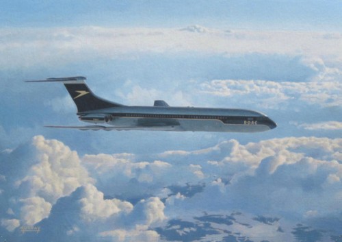 Boac vickers vc10 10 - vickers, vc-10